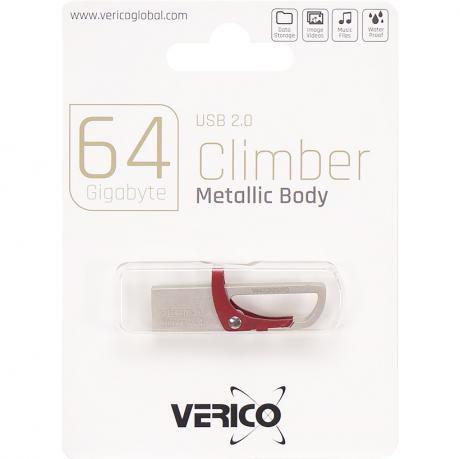 Флешка Verico USB 64Gb Climber Red 603242 MZOPT