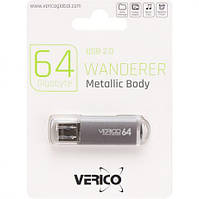 Флешка Verico USB 64Gb Wanderer Gray 600746