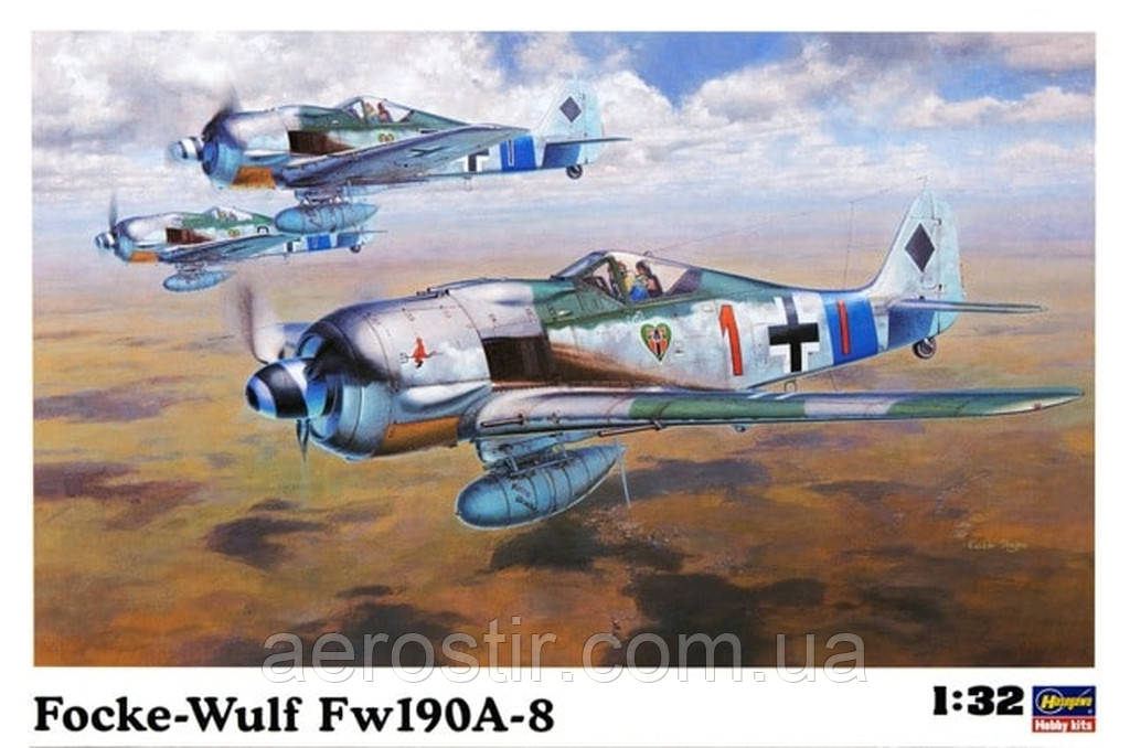 Fw190A-8 1/32 Hasegawa ST21, фото 1