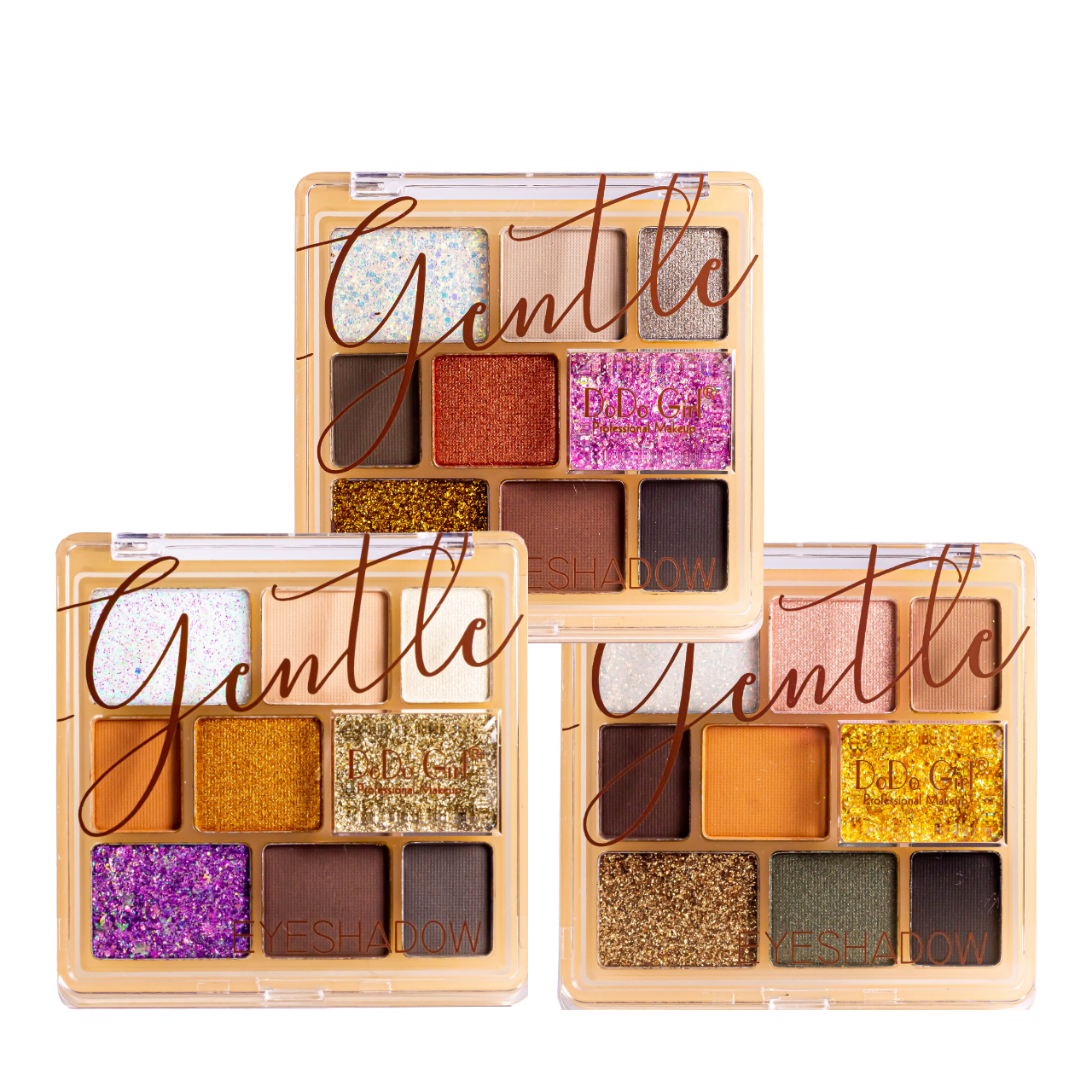 Палітра тіней для повік DoDo Girl Ultimate матові та перламутрові 9 відтінків D3209, фото 1