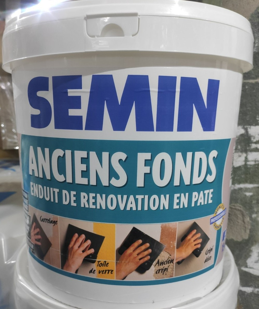 Шпаклівка полімерна для вирівнювання SEMIN ANCIENS FONDS (Hercule) 15 кг