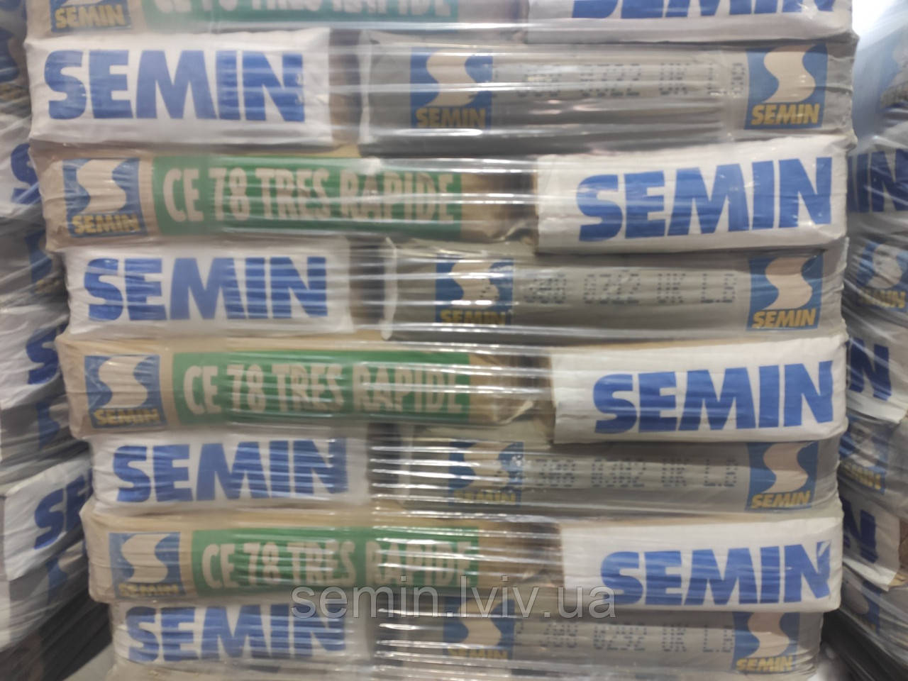 Шпаклівка швидкосохнуча SEMIN TRESS RAPID 25 кг (30хв ) Франція.