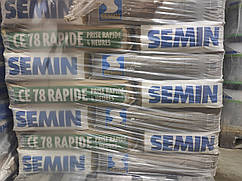 Шпаклівка стартова SEMIN RAPID CE78 25 кг (4год  ) Франція.