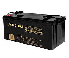 VOLT Akumulator AGM 12V 200 Ah 6AKUXAG200