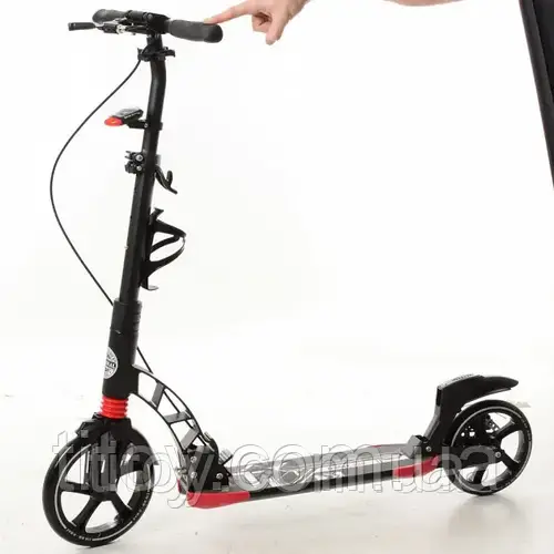 Двухколесный самокат с дисковым тормозом, самокат для взрослых iTrike ...