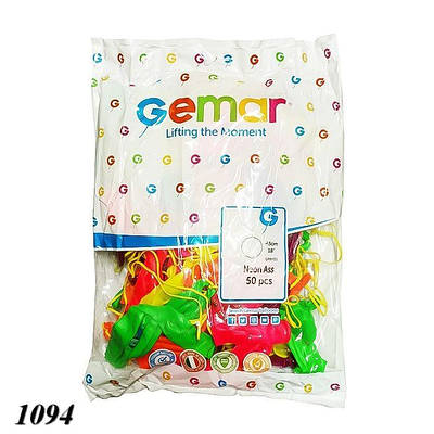 Кульки повітряні Кавун неонові