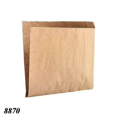 Пакет кутик паперовий бурий 16.5х17 см 100 шт