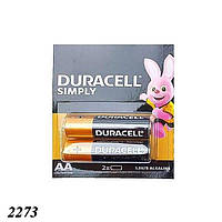 Батарейка Duracell R6 АА LR6 (2шт)