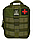 Аптечка військова тактична швидко зривна. Підсумок під аптечку (MOLLE) армійська медична (зелена), фото 9