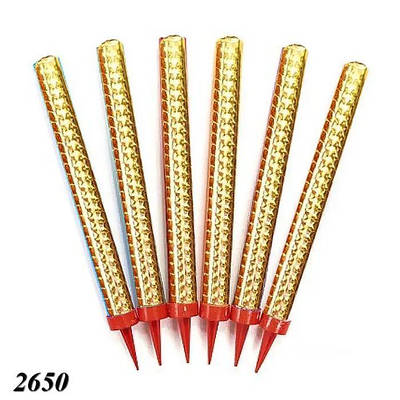 Свічка тортова Фонтан 200 мм 6шт