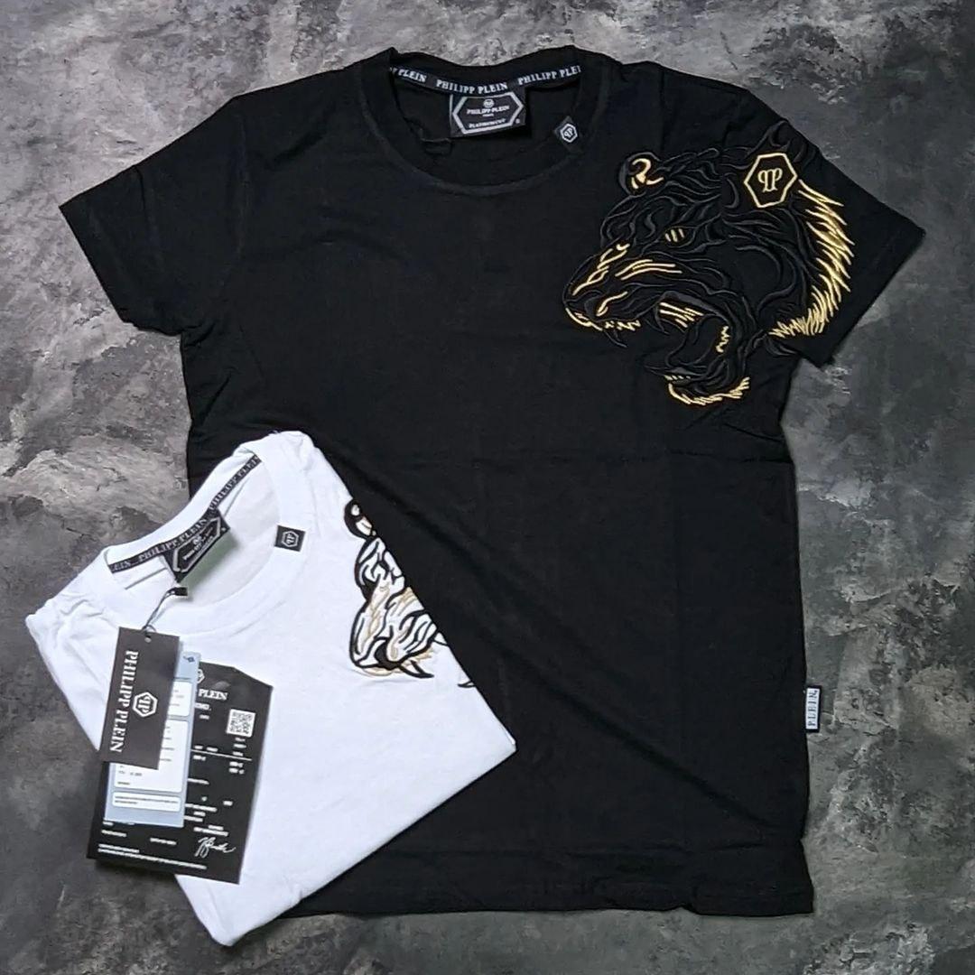 Футболка чоловіча Philipp Plein CK5412 чорна