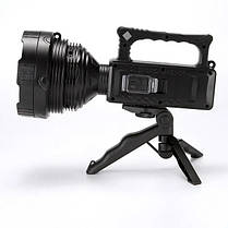 Потужний акумуляторний ліхтар-прожектор X-Bail YT-836 (4 режими), Переносний світлодіодний ліхтар на штативі, фото 3