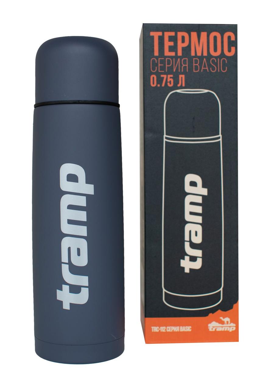 Термос Tramp Basic 0.75 л сірий, фото 1