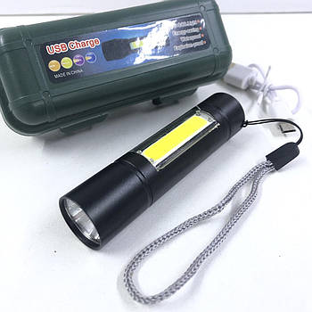 Ліхтар ручний акумуляторний з бічною підсвіткою BL 515 (240 шт./ясть)