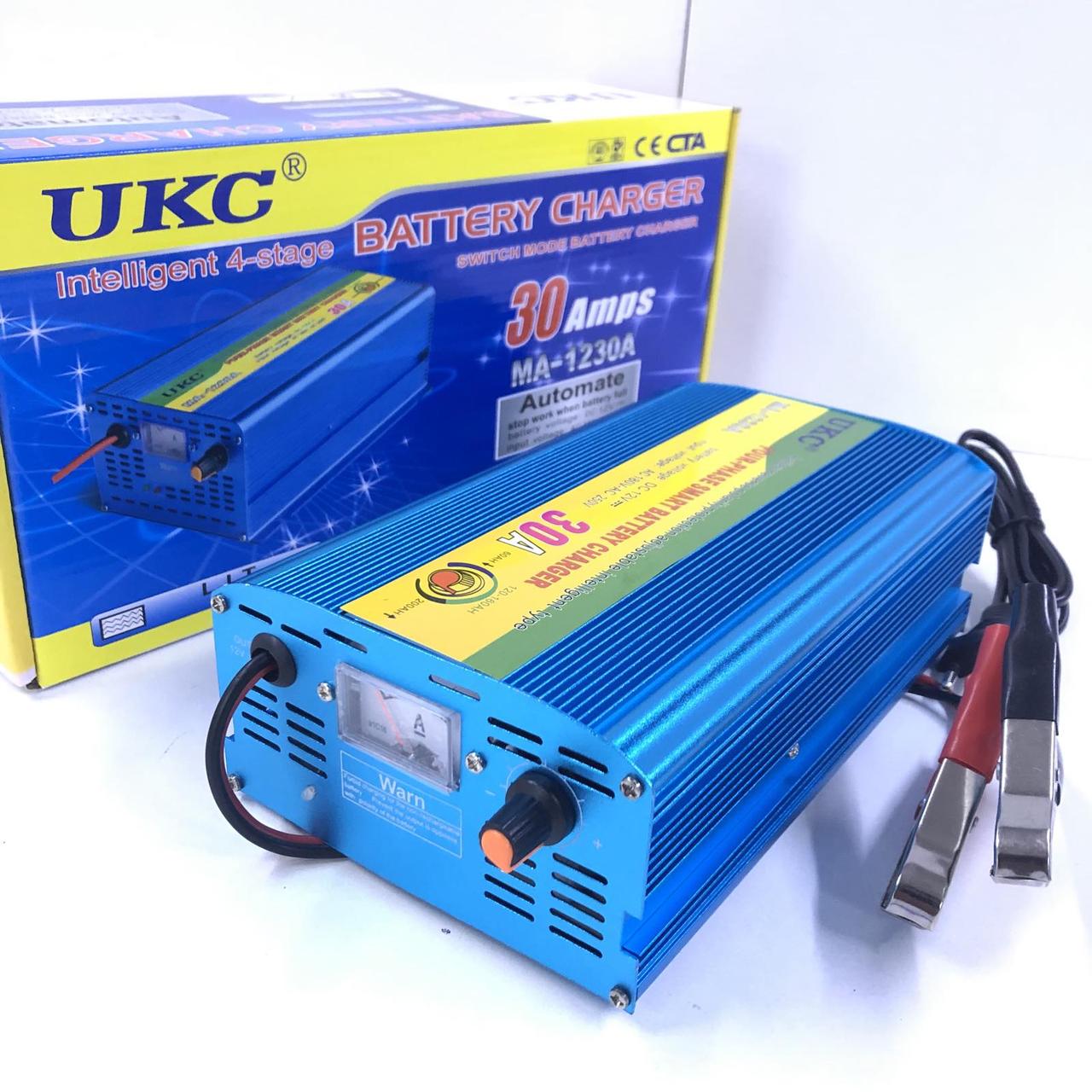 Зарядний пристрій для 12v акумулятор MA-1230A ( 220V/12V/30A )