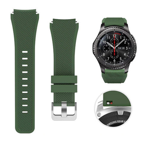 Ремінець для Samsung Galaxy Watch 4/GearS2 (зелений)