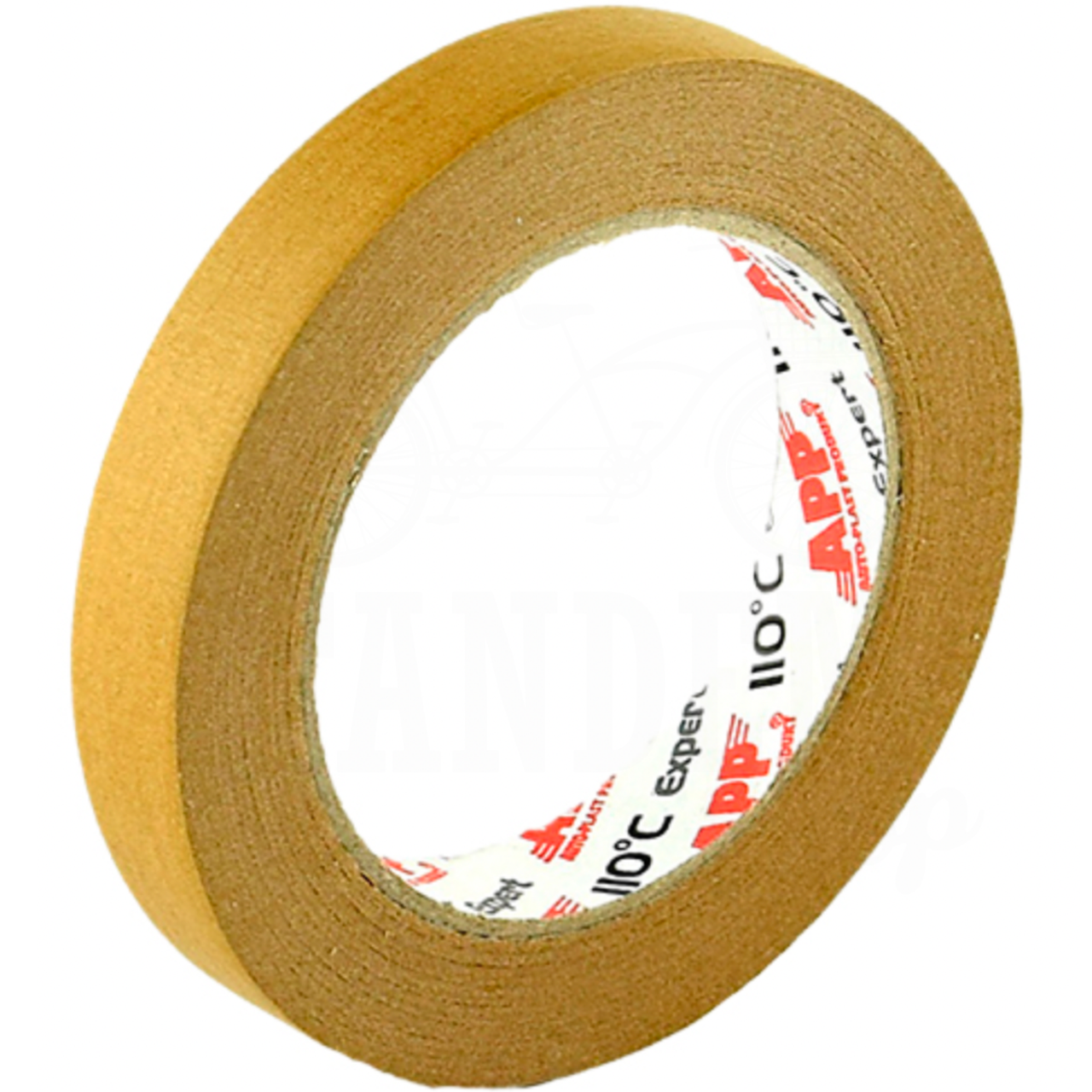 Стрічка малярська APP Expert 110 ° C, 18 мм x 50 м Коричневий