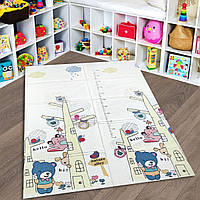 Ігровий дитячий килимок Ростомер-Дерева ростомір 120х180х0,8 см килимок-трансформер з сумкою (№284)