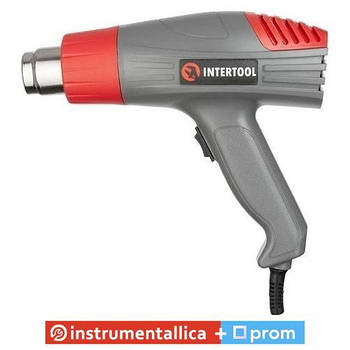 Фен технічний 2000 Вт 400-600 С 300-500 л/хв DT-2416 Intertool