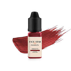 Пігмент Face Star Lips Terracotta для перманентного макіяжу, 10 мл