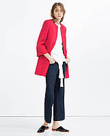 Пальто жіноче Zara з круглим коміром розмір XS (42)