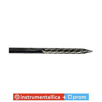 Фреза карбідна d-6 мм HP271А загальна довжина 90 мм робоча частина 55 мм