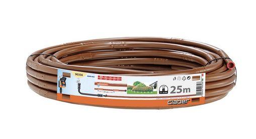 Claber Трубка крапельного поливу 16мм 1/2" DRIPPER відстань 33см, 25м, коричн., фото 1