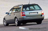 Накладки на задний бампер SW (Omsa, нерж.) 2000-2006, Глянцевая полировка для авто.модел. Volkswagen Passat B5