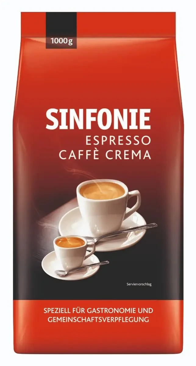 Кава в зернах Jacobs Sinfonie Espresso Caffé Crema 1кг (Jacobs Merido Aroma)