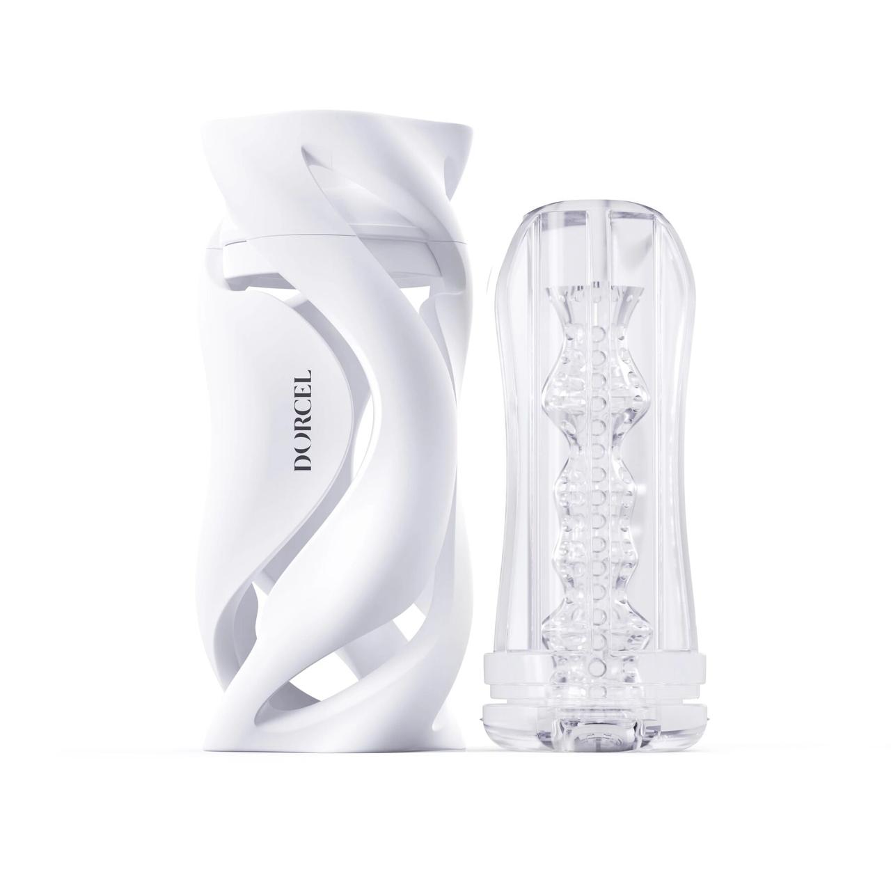 Мастурбатор Dorcel DEEP BLOW WHITE, подвійне використання 777Store.com.ua, фото 1