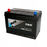 Аккумулятор 100Ач Asia (T3) 305х175х227 с Прямой Полярностью 800А 4MAX ...