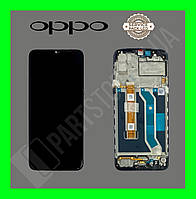 Дисплей Oppo Realme 5 Black (REALME5LCDTP) сервісний оригінал у зборі з рамкою