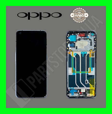 Дисплей Oppo Realme GT 2 Pro Black (4909405) сервісний оригінал у зборі з рамкою, фото 1
