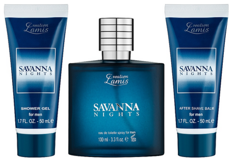 Creation Lamis Savanna Nights Набор (edt/100ml + sh/gel/50ml + a/sh/balm/50ml)