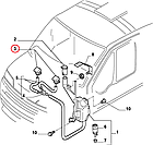 Форсунка омивача Fiat Ducato 244, Peugeot Boxer, Citroen Jumper (2002-2006), 735277664, 6438J0, фото 3