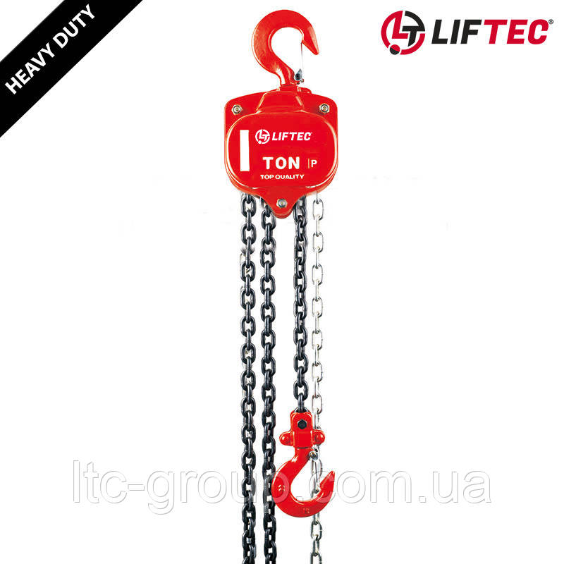 Таль ручна ланцюгова LIFTEC Heavy Duty 2т, 3м