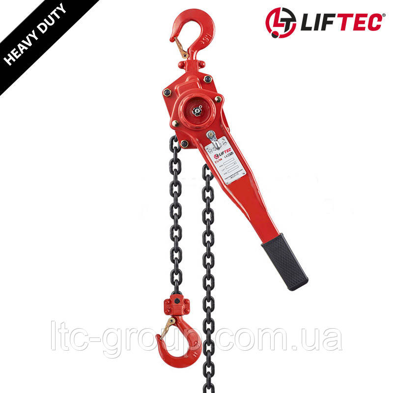 Таль важільна ланцюгова LIFTEC Heavy Duty 3т, 3м