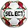 М'яч футбольний SELECT Talento (304) бел/черв, розмір 5, фото 3