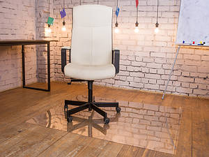Підкладка для крісла захисна прозора 2 мм 102 х 152 см гладка
