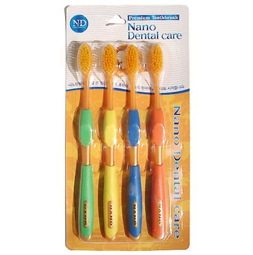 Зубні щітки (4 шт.) Nano Dental Care Gold Toothbrush NanoGold