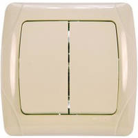 Вимикач Viko Karmen 2-кл.к. 2002 562