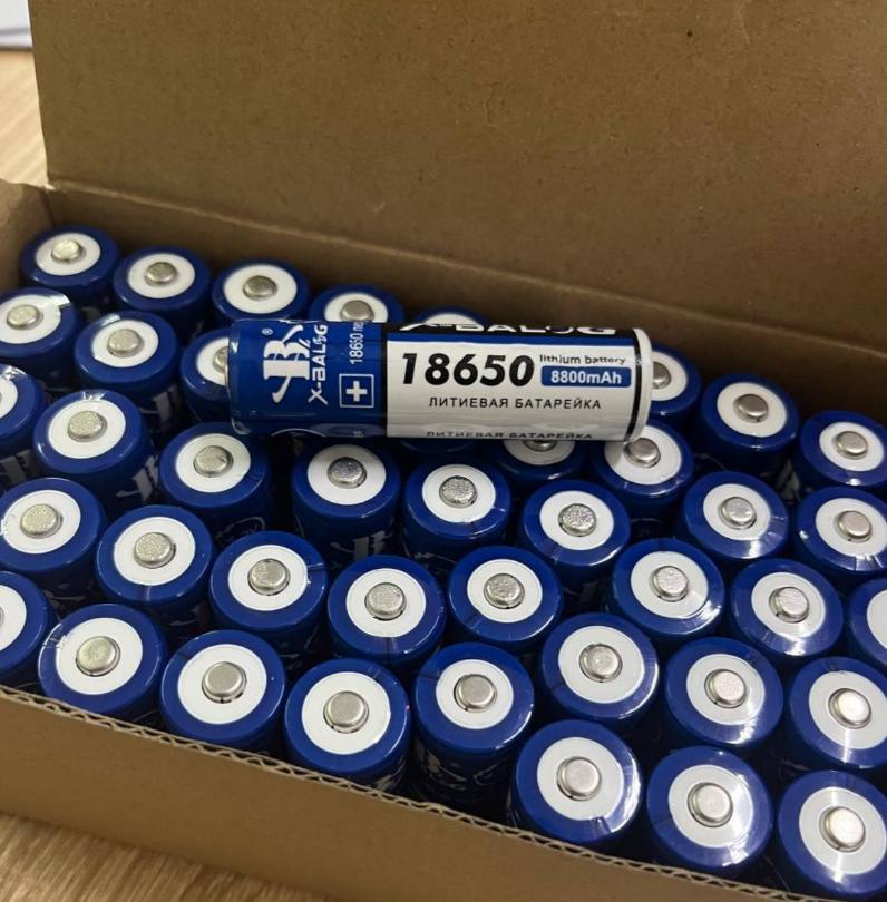 Акумулятор X-Balog 18650 8800mAh 3.7V Li-ion (СИНІЙ)(WB)