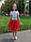 Червона спідниця з фатину для дівчинки 2-9 років, фото 2
