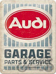 ТАБЛИЦЯ 15X20 AUDI GARAGE