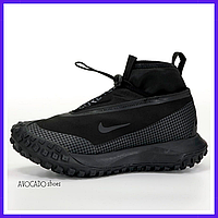 Кроссовки мужские Nike ACG Mounth Gore-Tex black / Найк АЦГ Маунт Гор-Текс черные высокие