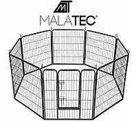 Сталева клітка для тварин MALATEC 160 х 160 х 80 см
