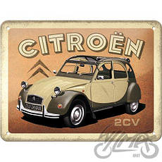 ТАБЛИЦЯ 15X20 CITROEN 2CV
