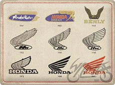 ТАБЛИЦЯ 30x40 HONDA MC LOGO EVOLUTION