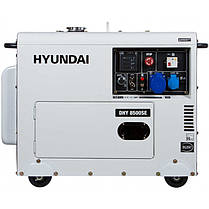 Генератор дизельний Hyundai DHY 8500SE, фото 2