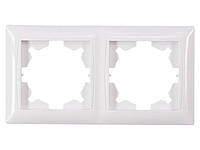 Рамка 2-а горизонтальна PRIMERA (білий) 3022